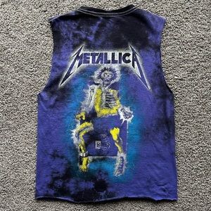 Metallica cutoff tank top